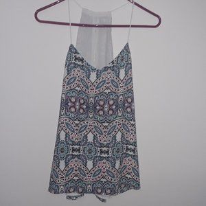 Collective Concepts Paisley Print and Spaghetti Straps. And a Liner